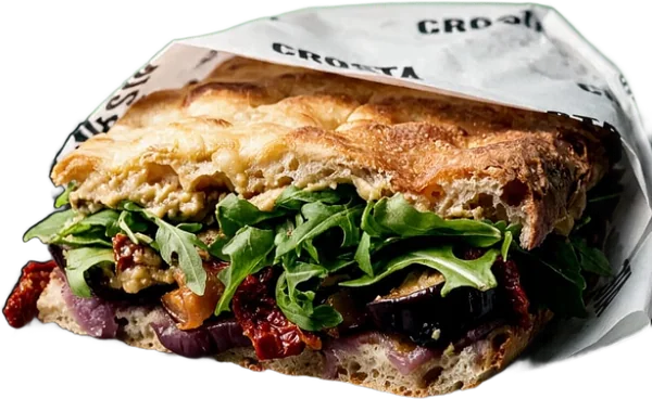 Ortolana schiacciata wrapped in Crosta paper